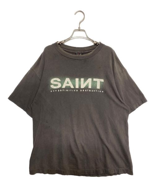 SAINT MICHAEL（セントマイケル）SAINT MICHAEL (セントマイケル) 24AW SAINT SS TEE グレー サイズ:Lの古着・服飾アイテム