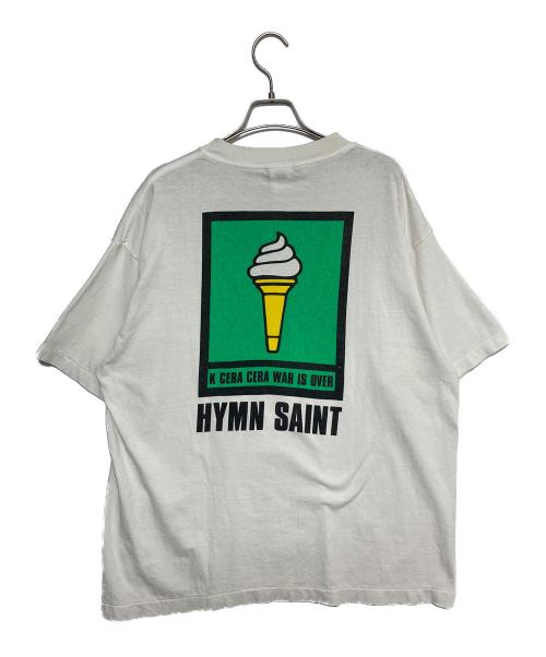 SAINT MICHAEL（セントマイケル）SAINT MICHAEL (セントマイケル) KK SS TEE/ICECREAM ホワイト サイズ:Lの古着・服飾アイテム