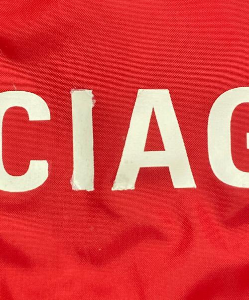 BALENCIAGA（バレンシアガ）BALENCIAGA (バレンシアガ) リップストップトラックブルゾン ブルー×レッド サイズ:44の古着・服飾アイテム