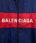 中古・古着 BALENCIAGA (バレンシアガ) リップストップトラックブルゾン ブルー×レッド サイズ:44：55000円