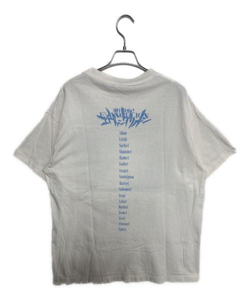 SAINT MICHAEL（セントマイケル）SAINT MICHAEL (セントマイケル) EV SS TEE / SHINJI ホワイト サイズ:Lの古着・服飾アイテム