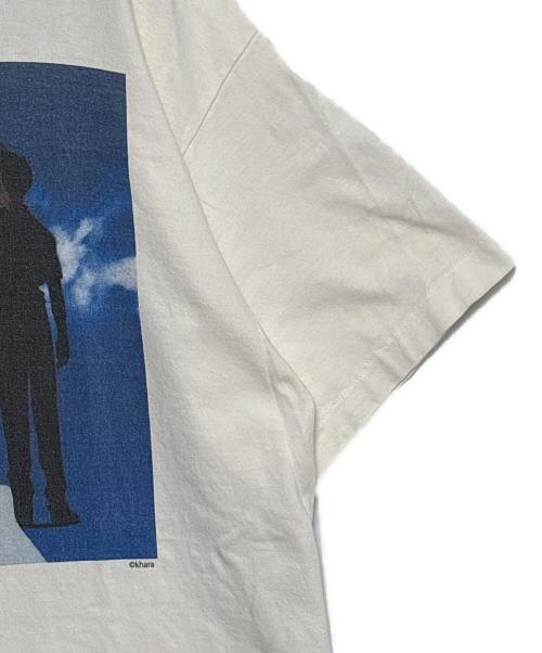 SAINT MICHAEL（セントマイケル）SAINT MICHAEL (セントマイケル) EV SS TEE / SHINJI ホワイト サイズ:Lの古着・服飾アイテム