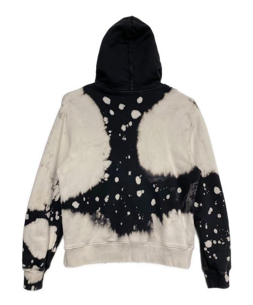 AMIRI（アミリ）AMIRI (アミリ) Bleached Dragon Zip Hoodie ブラック×ホワイト サイズ:38の古着・服飾アイテム
