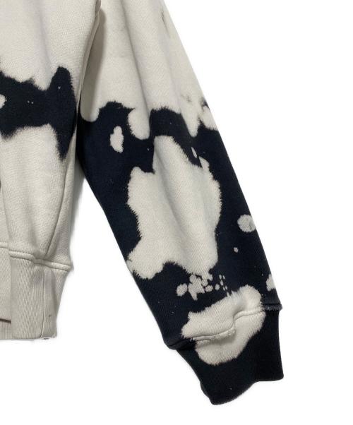 AMIRI（アミリ）AMIRI (アミリ) Bleached Dragon Zip Hoodie ブラック×ホワイト サイズ:38の古着・服飾アイテム