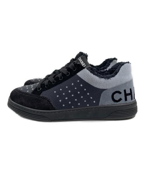 CHANEL（シャネル）CHANEL (シャネル) Skateboard Shoes ブラック サイズ:37の古着・服飾アイテム