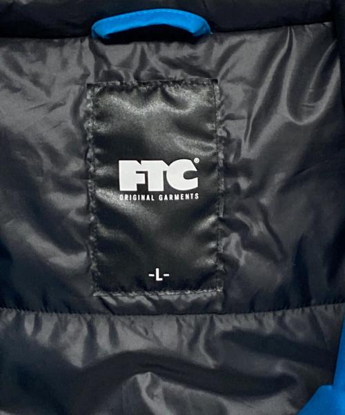 FTC（エフティーシー）FTC (エフティーシー) WATERPROOF 3L MOUNTAIN JACKET ブラック×ブルー サイズ:Lの古着・服飾アイテム