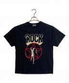 Hysteric Glamourヒステリックグラマー）の古着「HOLD YOUR FIRE Tシャツ」｜ブラック