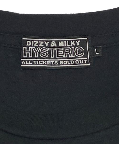 Hysteric Glamour（ヒステリックグラマー）Hysteric Glamour (ヒステリックグラマー) DRUM SET Tシャツ ブラック サイズ:Lの古着・服飾アイテム