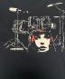 中古・古着 Hysteric Glamour (ヒステリックグラマー) DRUM SET Tシャツ ブラック サイズ:L：9000円