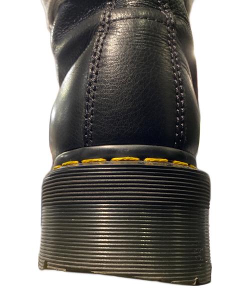 RICK OWENS（リックオウエンス）RICK OWENS (リックオウエンス) Dr.Martens (ドクターマーチン) 1460 QUAD PENT BOOT ブラック サイズ:UK8の古着・服飾アイテム