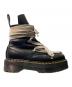 中古・古着 RICK OWENS (リックオウエンス) Dr.Martens (ドクターマーチン) 1460 QUAD PENT BOOT ブラック サイズ:UK8：78000円