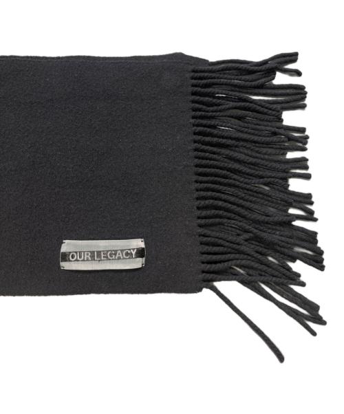 OUR LEGACY（アワーレガシー）OUR LEGACY (アワーレガシー) ESTATE SCARF ブラック サイズ:FREEの古着・服飾アイテム