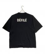 BALENCIAGAバレンシアガ）の古着「DEFILE TEE」｜ブラック