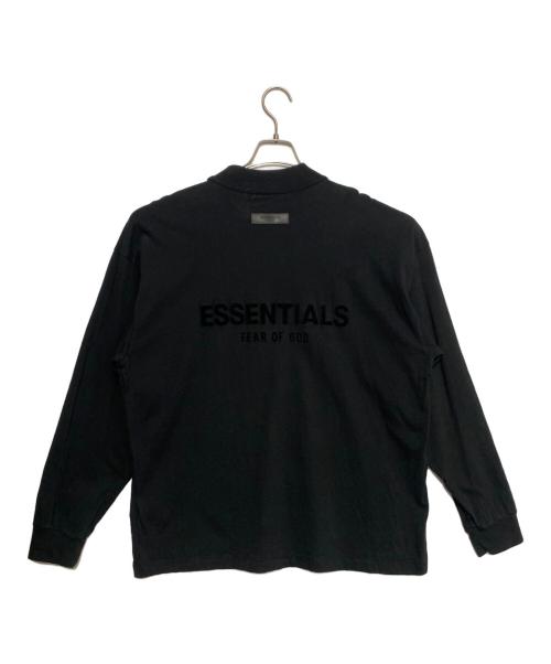 FOG ESSENTIALS（フィアオブゴッド エッセンシャル）FOG ESSENTIALS (フィアオブゴッド エッセンシャル) モックネック長袖Tシャツ ブラック サイズ:Mの古着・服飾アイテム