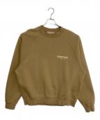 FOG ESSENTIALSフィアオブゴッド エッセンシャル）の古着「ロゴスウェット」｜キャメル