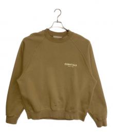 FOG ESSENTIALS（フィアオブゴッド エッセンシャル）の古着「ロゴスウェット」｜キャメル