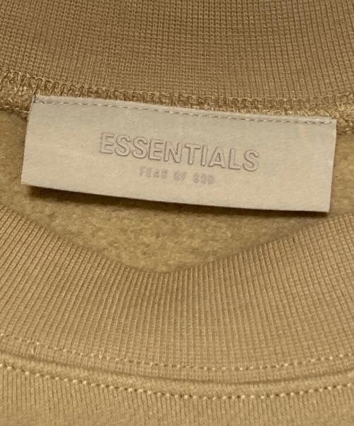 FOG ESSENTIALS（フィアオブゴッド エッセンシャル）FOG ESSENTIALS (フィアオブゴッド エッセンシャル) ロゴスウェット キャメル サイズ:Mの古着・服飾アイテム