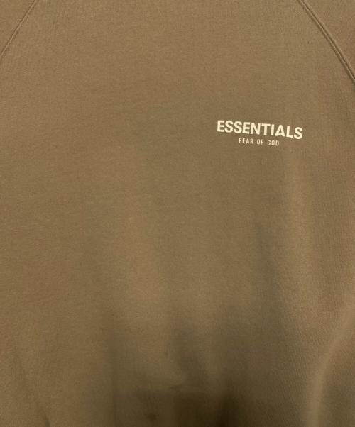 FOG ESSENTIALS（フィアオブゴッド エッセンシャル）FOG ESSENTIALS (フィアオブゴッド エッセンシャル) ロゴスウェット キャメル サイズ:Mの古着・服飾アイテム