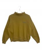 FOG ESSENTIALSフィアオブゴッド エッセンシャル）の古着「モックネックスウェット」｜キャメル
