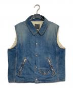 GIVENCHYジバンシィ）の古着「Denim Sleeveless Jacket」｜インディゴ