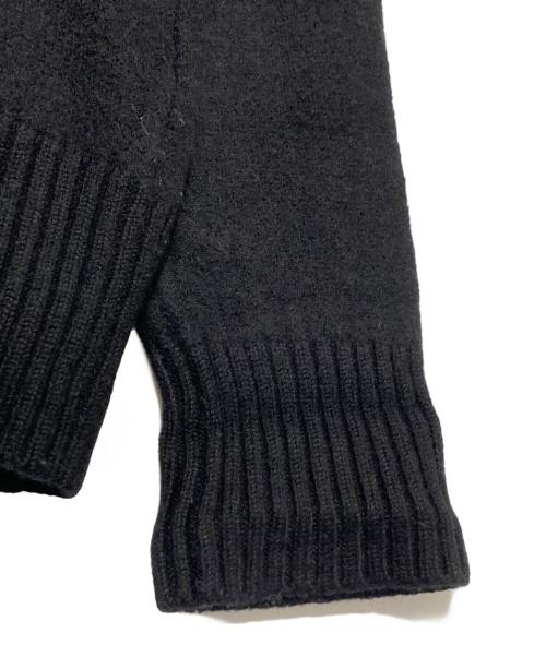 AMI Alexandre Mattiussi（アミアレクサンドルマテュッシ）AMI Alexandre Mattiussi (アミアレクサンドルマテュッシ) ハートロゴタートルネックセーター ブラック サイズ:XSの古着・服飾アイテム