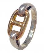 HERMESエルメス）の古着「Chaine d'Ancre Ring」｜ゴールド×シルバー