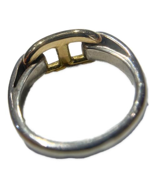 HERMES（エルメス）HERMES (エルメス) Chaine d'Ancre Ring ゴールド×シルバー サイズ:6.5号の古着・服飾アイテム