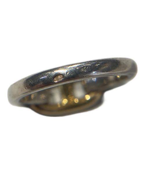 HERMES（エルメス）HERMES (エルメス) Chaine d'Ancre Ring ゴールド×シルバー サイズ:6.5号の古着・服飾アイテム