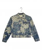 LOUIS VUITTONルイ ヴィトン）の古着「Damouflage denim jacket」｜インディゴ