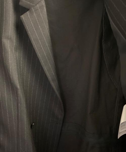 sacai（サカイ）sacai (サカイ) 24AW Chalk Stripe x Rip Stop Jacket グレー サイズ:3の古着・服飾アイテム