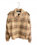 CELINEセリーヌ）の古着「ルーズテディジャケット」｜ベージュ