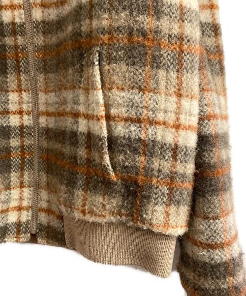 CELINE（セリーヌ）CELINE (セリーヌ) ルーズテディジャケット ベージュ サイズ:48の古着・服飾アイテム