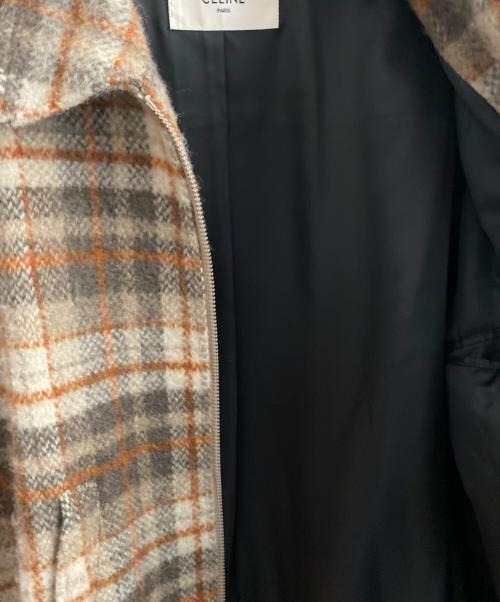 CELINE（セリーヌ）CELINE (セリーヌ) ルーズテディジャケット ベージュ サイズ:48の古着・服飾アイテム