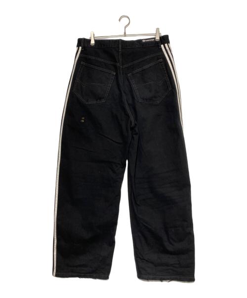 BALENCIAGA（バレンシアガ）BALENCIAGA (バレンシアガ) adidas (アディダス) LARGE BAGGY ブラック サイズ:Mの古着・服飾アイテム