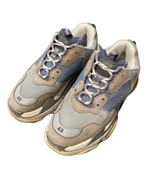 BALENCIAGA（バレンシアガ）BALENCIAGA (バレンシアガ) Triple S グレー サイズ:28.5の古着・服飾アイテム