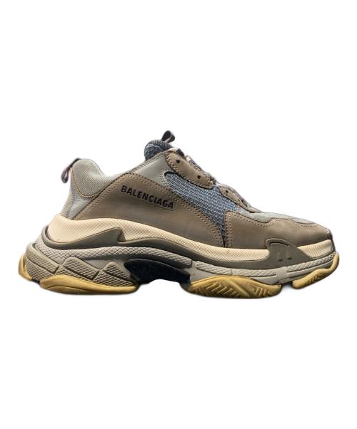 BALENCIAGA（バレンシアガ）BALENCIAGA (バレンシアガ) Triple S グレー サイズ:28.5の古着・服飾アイテム