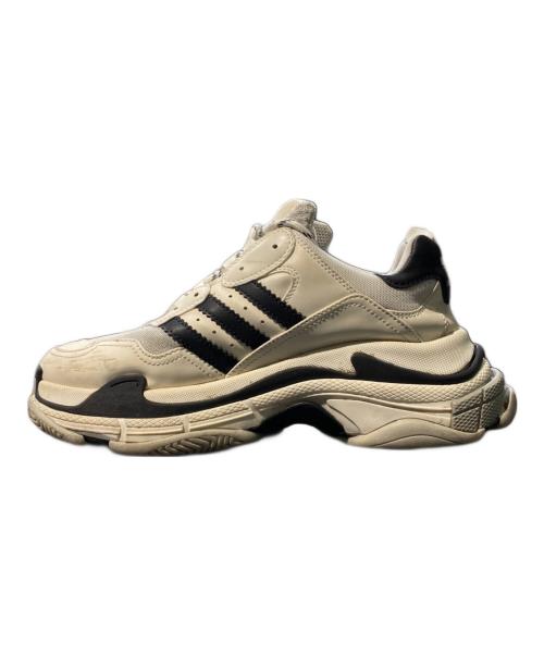 BALENCIAGA（バレンシアガ）BALENCIAGA (バレンシアガ) adidas (アディダス) Triple S ブラック×ホワイト サイズ:28.5の古着・服飾アイテム
