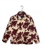 SUPREMEシュプリーム）の古着「Velvet Chore Coat」｜ホワイト×ブラウン