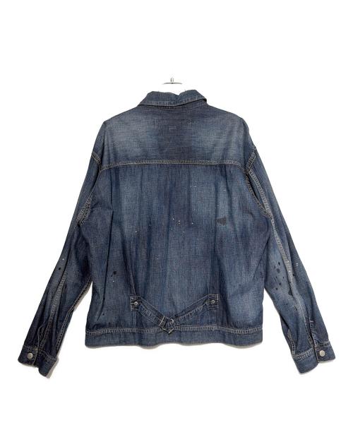 NEIGHBORHOOD（ネイバーフッド）NEIGHBORHOOD (ネイバーフッド) WASHED LIGHTWEIGHT DENIM JACKET スカイブルー サイズ:Lの古着・服飾アイテム