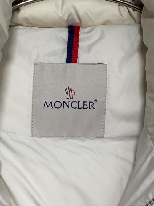 MONCLER（モンクレール）MONCLER (モンクレール) POIRIER GIUBBOTTO ホワイト サイズ:1の古着・服飾アイテム
