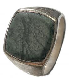 TOM WOOD（トムウッド）の古着「Cushion Green Marble」｜シルバー