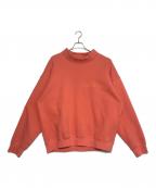 FOG ESSENTIALSフィアオブゴッド エッセンシャル）の古着「モックネックロゴスウェット」｜オレンジ