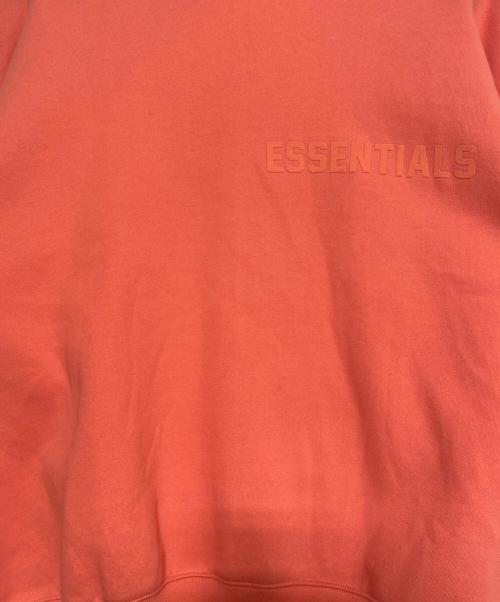 FOG ESSENTIALS（フィアオブゴッド エッセンシャル）FOG ESSENTIALS (フィアオブゴッド エッセンシャル) モックネックロゴスウェット オレンジ サイズ:XLの古着・服飾アイテム