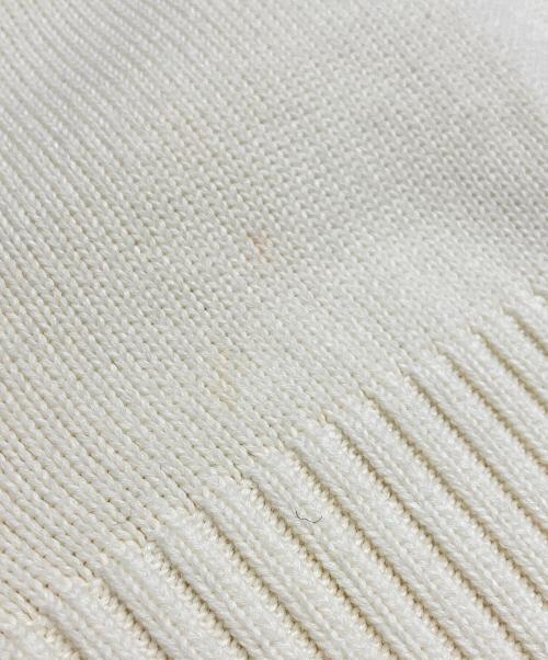 AMI Alexandre Mattiussi（アミアレクサンドルマテュッシ）AMI Alexandre Mattiussi (アミアレクサンドルマテュッシ) ハートロゴニットベスト　UKS708.016 ホワイト サイズ:Sの古着・服飾アイテム