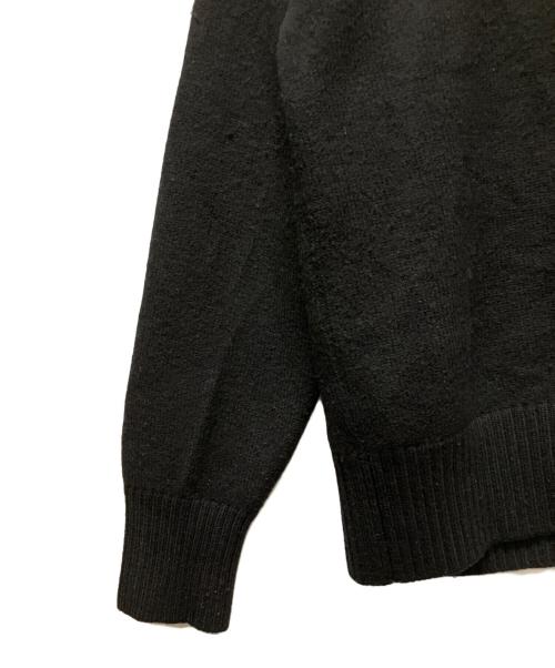 AMI Alexandre Mattiussi（アミアレクサンドルマテュッシ）AMI Alexandre Mattiussi (アミアレクサンドルマテュッシ) ハートロゴタートルネックセーター ブラック サイズ:Ｓの古着・服飾アイテム