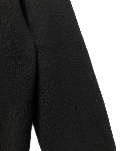 AMI Alexandre Mattiussi（アミアレクサンドルマテュッシ）AMI Alexandre Mattiussi (アミアレクサンドルマテュッシ) ハートロゴタートルネックセーター ブラック サイズ:Ｓの古着・服飾アイテム