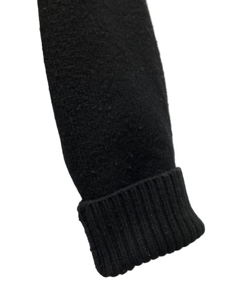 AMI Alexandre Mattiussi（アミアレクサンドルマテュッシ）AMI Alexandre Mattiussi (アミアレクサンドルマテュッシ) ハートロゴタートルネックセーター ブラック サイズ:Ｓの古着・服飾アイテム