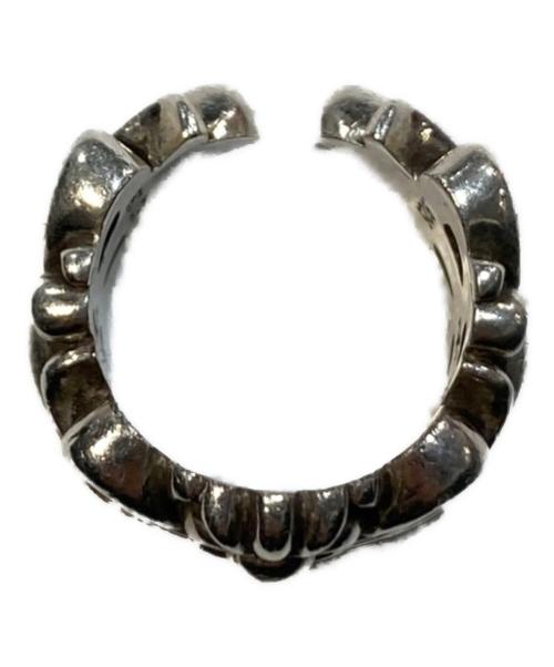 CHROME HEARTS（クロムハーツ）CHROME HEARTS (クロムハーツ) DBL FLRL CRS Ring シルバー サイズ:14の古着・服飾アイテム
