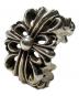 CHROME HEARTS（クロムハーツ）の古着「DBL FLRL CRS Ring」｜シルバー