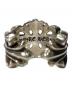 中古・古着 CHROME HEARTS (クロムハーツ) DBL FLRL CRS Ring シルバー サイズ:14：260000円